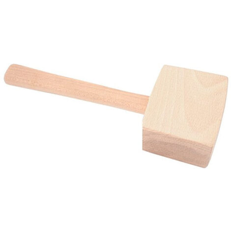 Marteau carré en bois 500g pour burins
