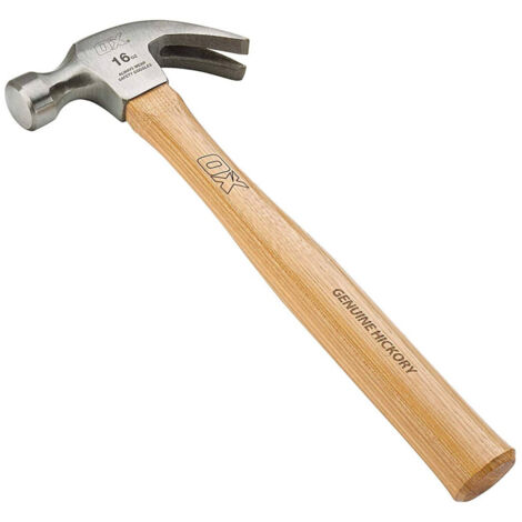 Marteau Courbé Avec Manche En Bois Tête Ronde 250gr Pour Maçon Charpentier