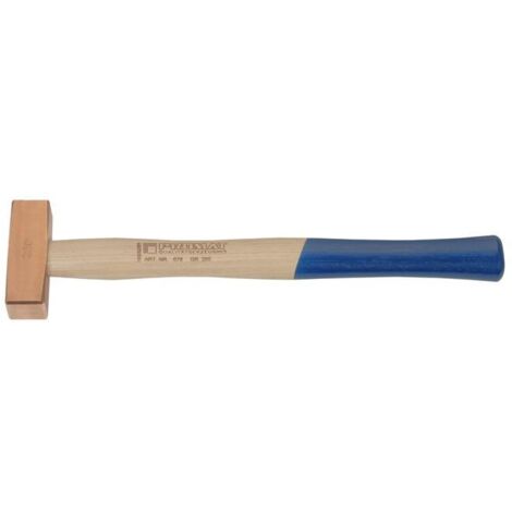 Marteau cuivre poids de la tête 2000 g Hickory