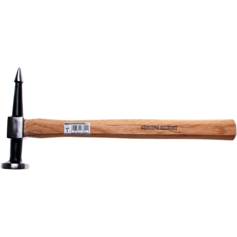 Marteau de carrossiers tête ronde et plate/pointe fine conique bgs 1672-1