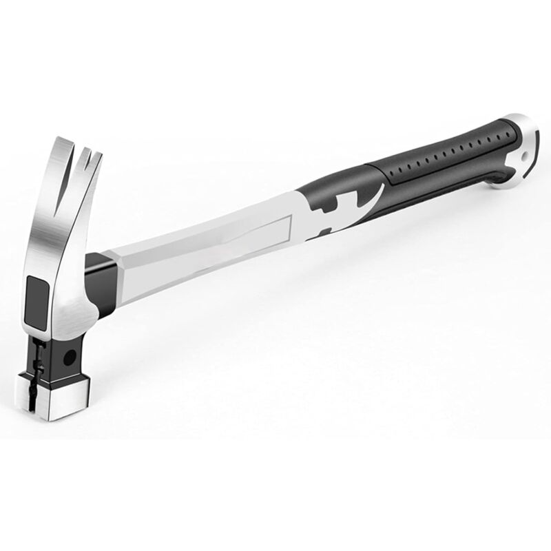 Memkey - Marteau de charpente, Rip Claw Heavy Duty Magnétique Automatique En Acier Clou Outils De Frappe Du Bois, Fibre + Acier Au Carbone