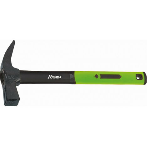Marteau de coffreur 0,7 kg. Manche tri-matière. Longueur 37 cm.