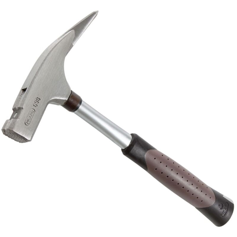 Picard - Marteau de charpentier 69810 69810 Poids de la tête 600 g avec aimant rugue tube d'acier fin non revêtu certifié tüv