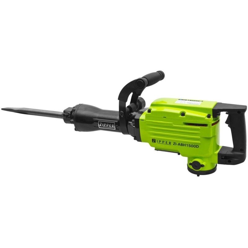 Marteau piqueur Zipper ZI-ABH1500D tige hexagonale 1500 w 45 j + mallette, + accessoires 1 pc(s)
