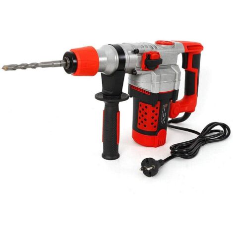 Marteau de forage électrique haute performance 2200 W avec 30 cylindres et jeu de forets simples