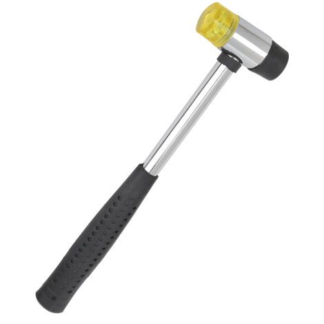 Marteau de Guitare Anti-Dérapant Double Tête en Caoutchouc Outil DIY Multifonction