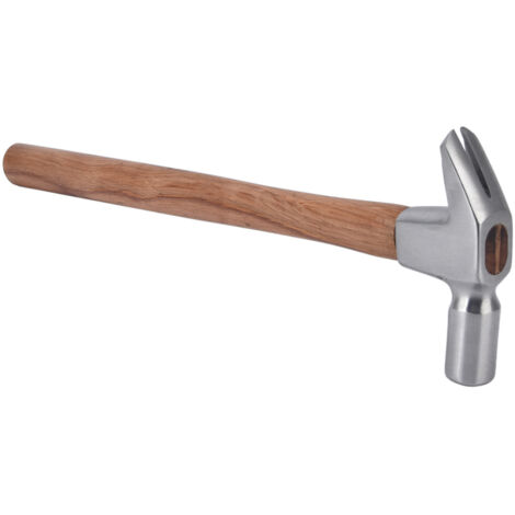 Marteau de Maréchal en Acier Outil avec Manche en Bois pour Ferrure et Soins des Sabots