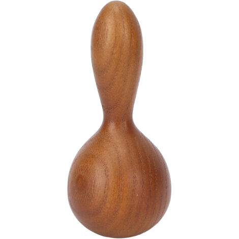 Marteau de Massage en Bois de Teck pour Soins de la Peau et Huiles Essentielles