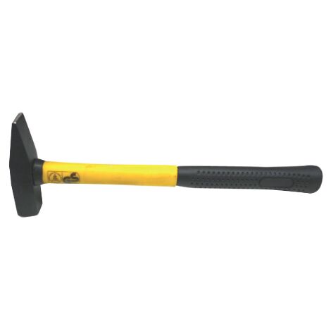 Marteau de me'canicien en acier a' tete carre'e et manche en re'sine 400 g normes allemandes type GSTUV