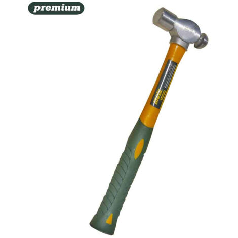 Marteau de mécanicien tête boule polie 450gr avec fibre mb04