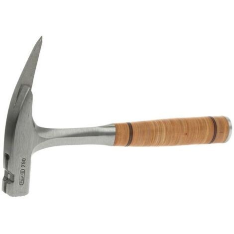 Marteau de plafonneur avec manche en cuivre et porte-clou magnétique