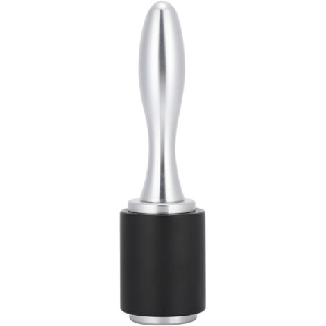 Marteau de Sculpture en Cuir avec Manche en Bois - Outil de Tamponnage pour Travail du Cuir DIY (Noir)