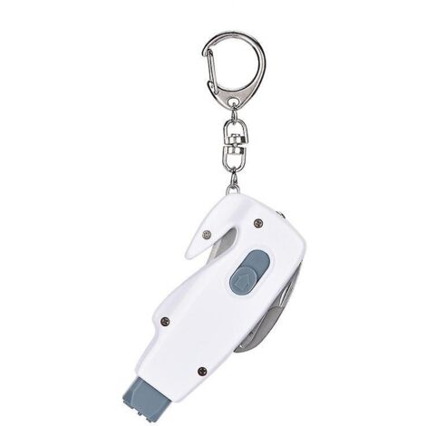 Marteau de sécurité multifonctionnel pour voiture, outil d'évacuation d'urgence, mini marteau à griffes noir quatre en un-AquaForge