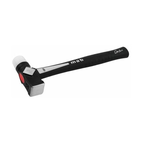 Marteau Duo manche Carbon avec embout maillet, tête 32 mm, 530g - MOB