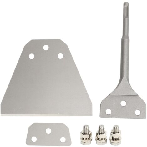Marteau électrique 6 pouces pour carrelage, burin à enlèvement de sol, tige ronde en acier à ressort, grattoir pour sol Plus