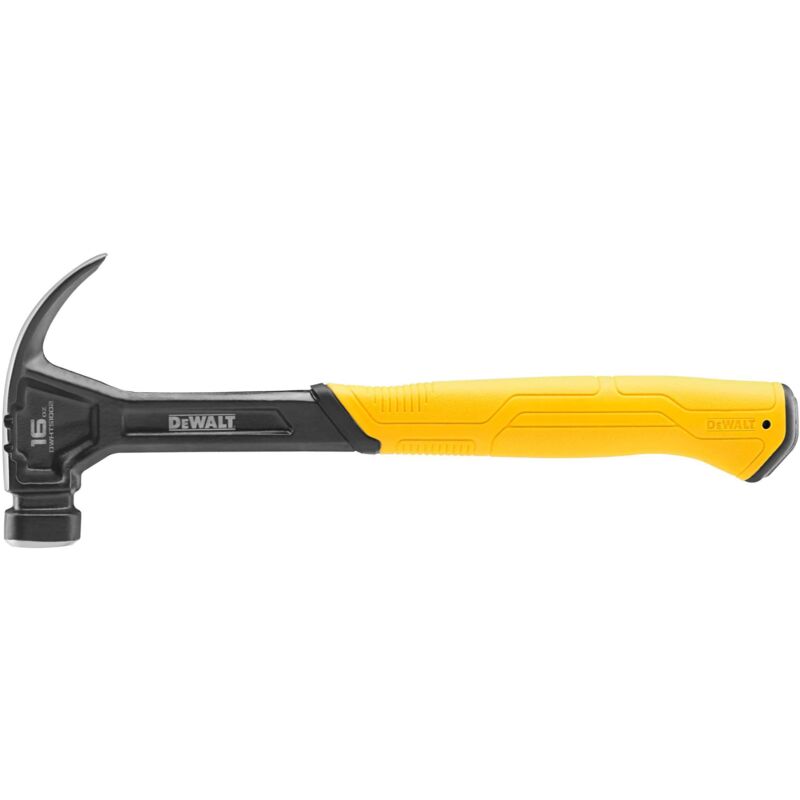 Marteau en acier DEWALT DWHT51002 0 Construction monobloc Extracteur de griffes latérales 454 g - vue 3