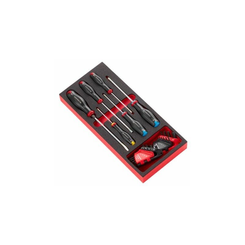 Jeu de tournevis Facom Protwist Phillips, tête fendue 23 pièces ( Prix pour 1 )