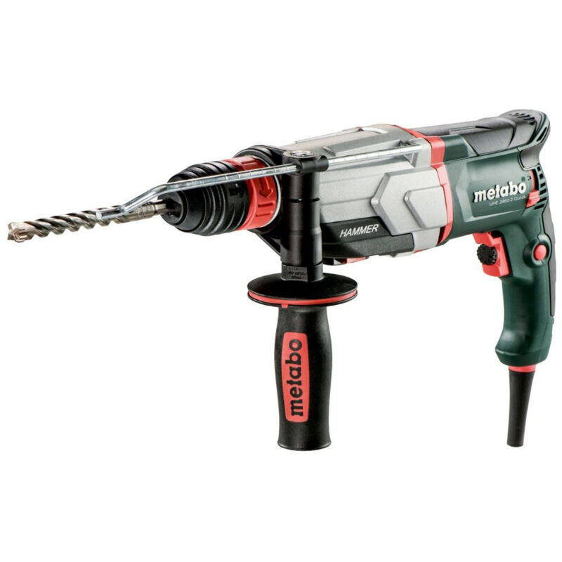 Marteau Multifonctions METABO UHE 2660-2 Quick – 800 W, 3 J, SDS-Plus - vue 4
