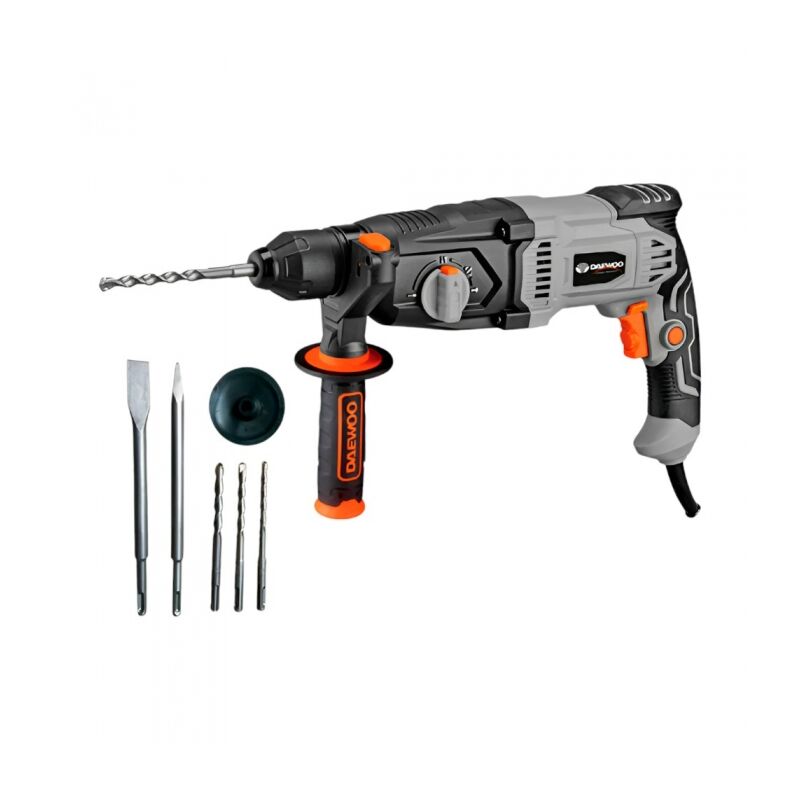 Marteau perforateur burineur Daewoo 1050W 26mm, mandrin 13mm - DARH26-105C