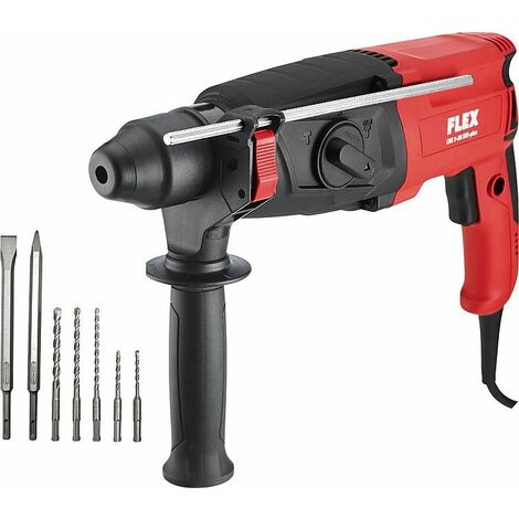 Marteau perforateur burineur FLEX CHE 2-28, avec SDS-plus 800W, foret et burin inclus
