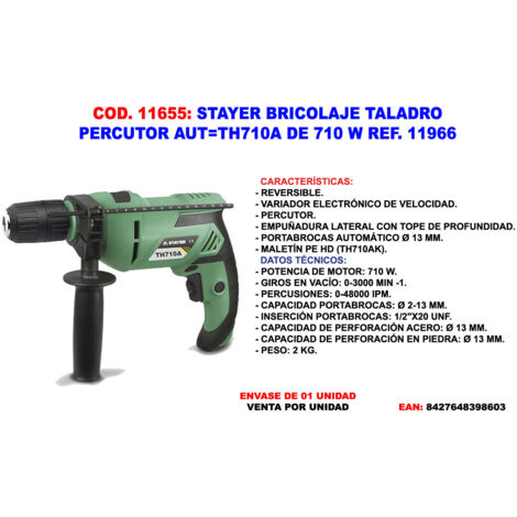 Marteau perforateur DIY Stayer 710W Autth710A