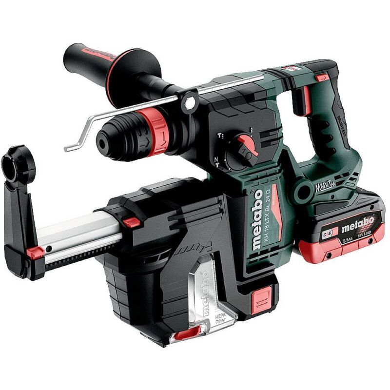 Marteau Perforateur Sans Fil Metabo KH 18 LTX BL 24 Q – 18 V, 3 J, SDS-plus - vue 3