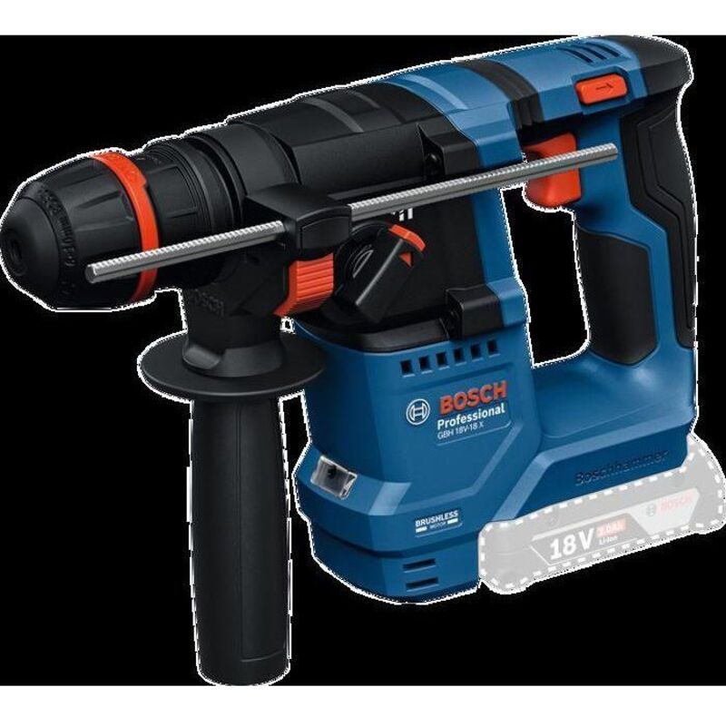 Perforateur SDS-Plus Bosch GBH 18V-18 X – 18 V, Mandrin ONECHUCK, KickBack Control - vue 4