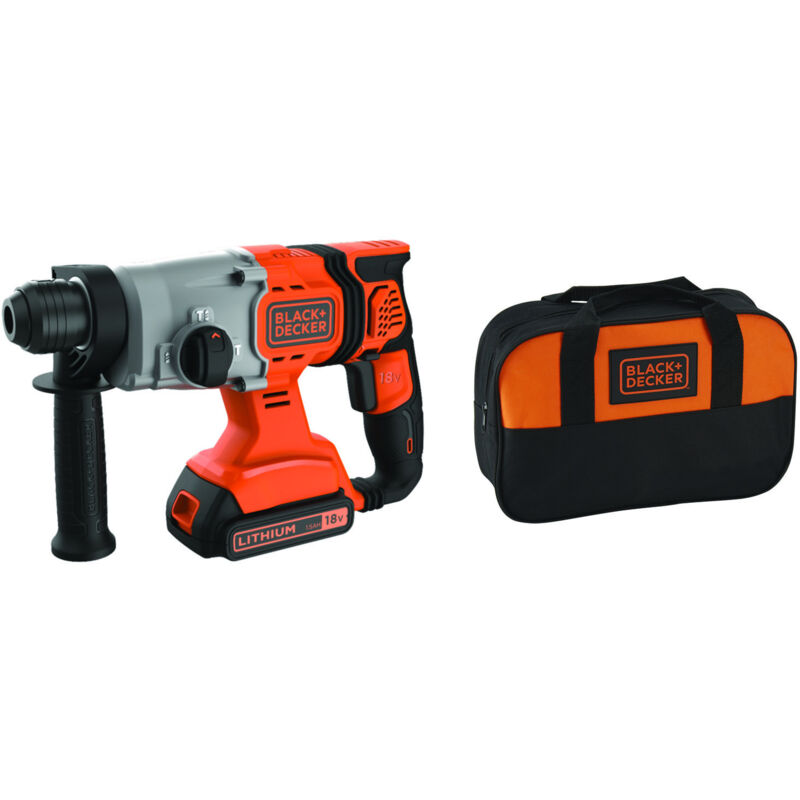 Black&decker - 3 en 1 sds + 18V Black + Decker BCD900D1S