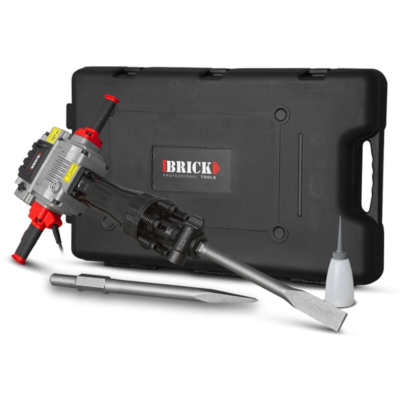 Marteau piqueur pro 2100W - 85 Joules avec coffret Brick