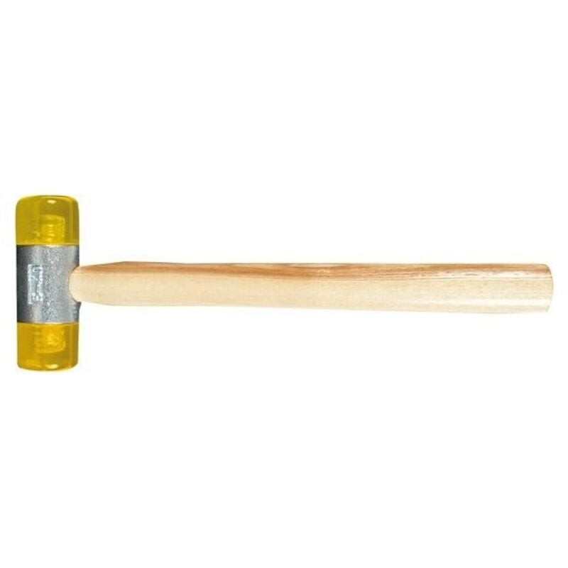 Fortis - Marteau plastique jaune 22mm Taille1