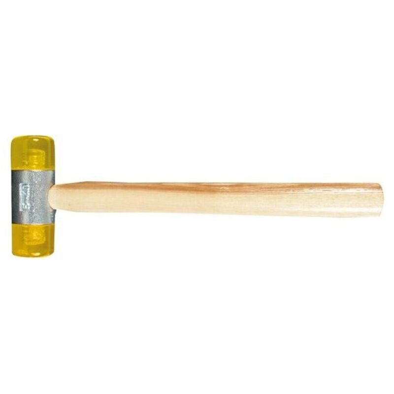 Marteau plastique jaune 35mm Taille4 FORTIS