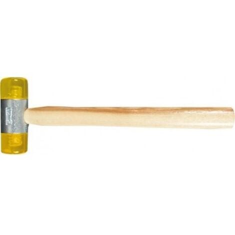 Marteau taille 0 a 40 mm Noir Fortis en caoutchouc-Comp