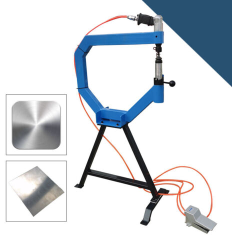Marteau pneumatique industriel à aplatir, outil pneumatique de polissage, support d'enclume 1 pouce, 2 pouces, 3 pouces