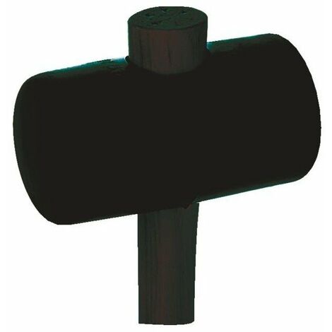 Maillet caoutchouc noir dur 5375 diam.70 ef