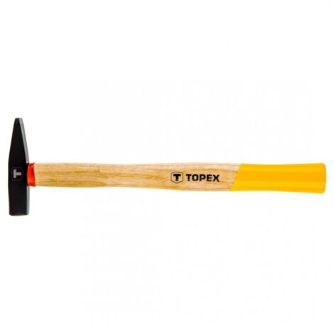 Marteau Topex 02a401 100g manche bois léger