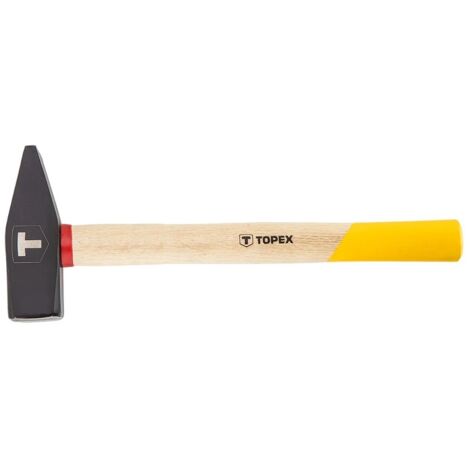 Marteau Topex 02a415 1,5 kg manche bois robuste