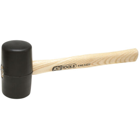 Martelli in gomma - nero 700g - testa Ø63mm