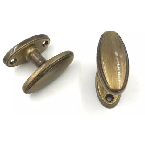MARTELLINA COTTALI ROSETTA OVALE OTTONE BRONZATO   CT40110B