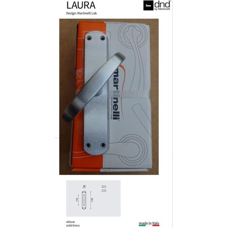 MARTELLINA SENZA MECCANISMO IN OTTONE LAURA OCS ART 333