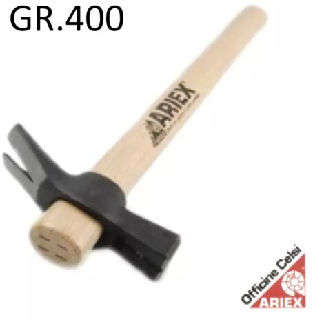 MARTELLO CARPENTIERE GR.400 CON MANICO IN LEGNO