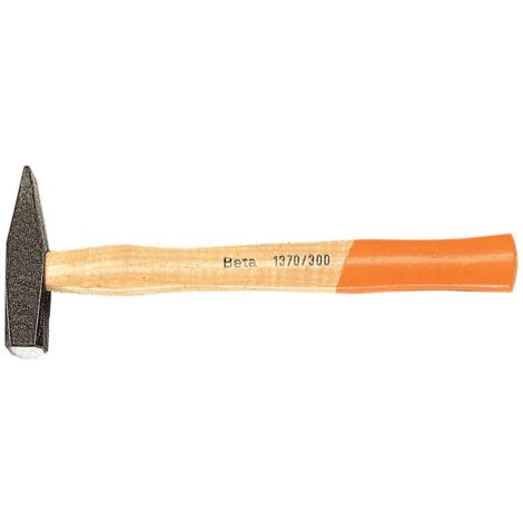 Martello con Manico in Legno per Meccanico Tipo Tedesco 1370 - 500 gr