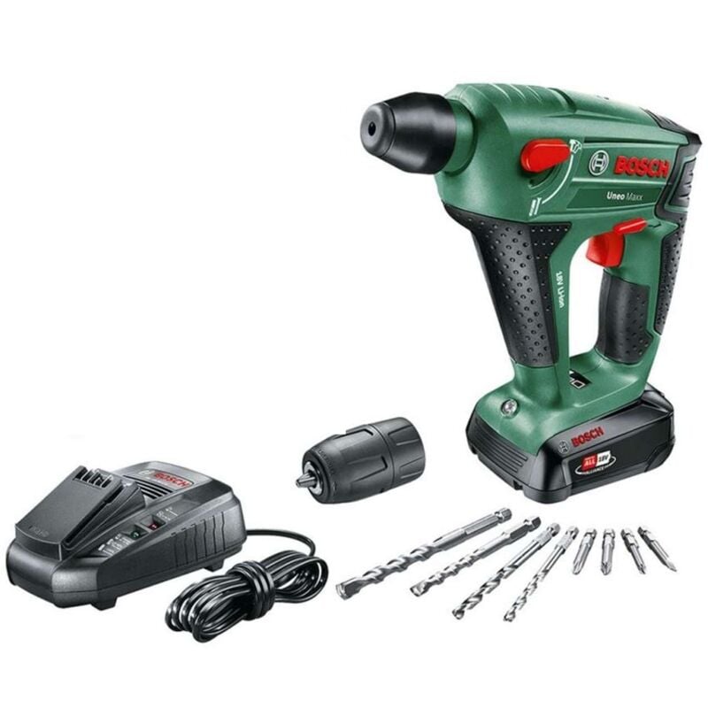 Utensili - Tassellatore a batteria 12V, 2 batterie 2,5 Ah, caricabatterie 060395230F - Bosch