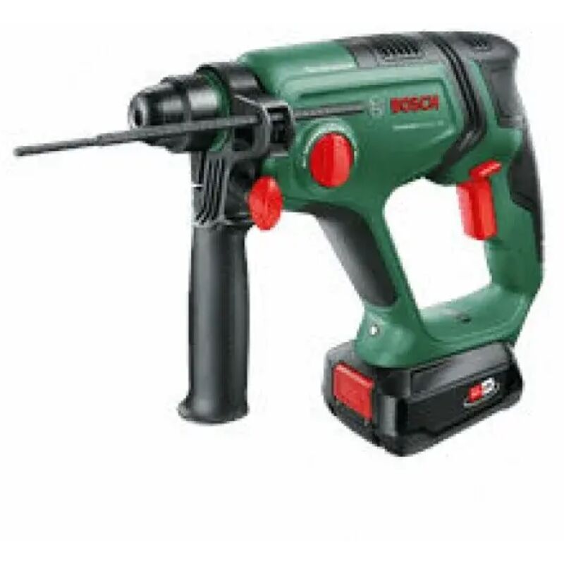 Bosch Utensili - Martello perforatore a batteria 18V, 1x batteria da 2,5 Ah, caricabatterie 06039D6002