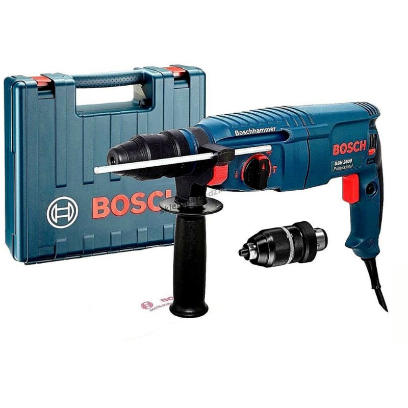 Image of Bosch - Martello perforatore tassellatore gbh 2600 professional doppio mandrino