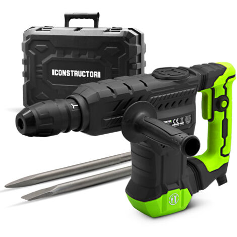Martello pneumatico 1300W - 18 J - 3900 colpi al minuto - Constructor
