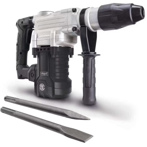 Martello pneumatico rotativo sds-max 10j 1600w 7kg RBH1600M-BE scheppach black