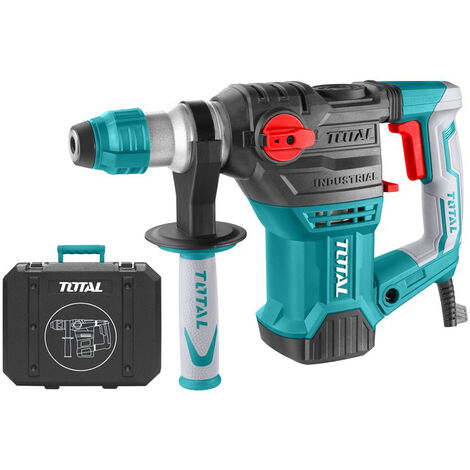 MARTELLO TASSELLATORE SDS-PLUS SCALPELLATORE TRAPANO 1500W TOTAL