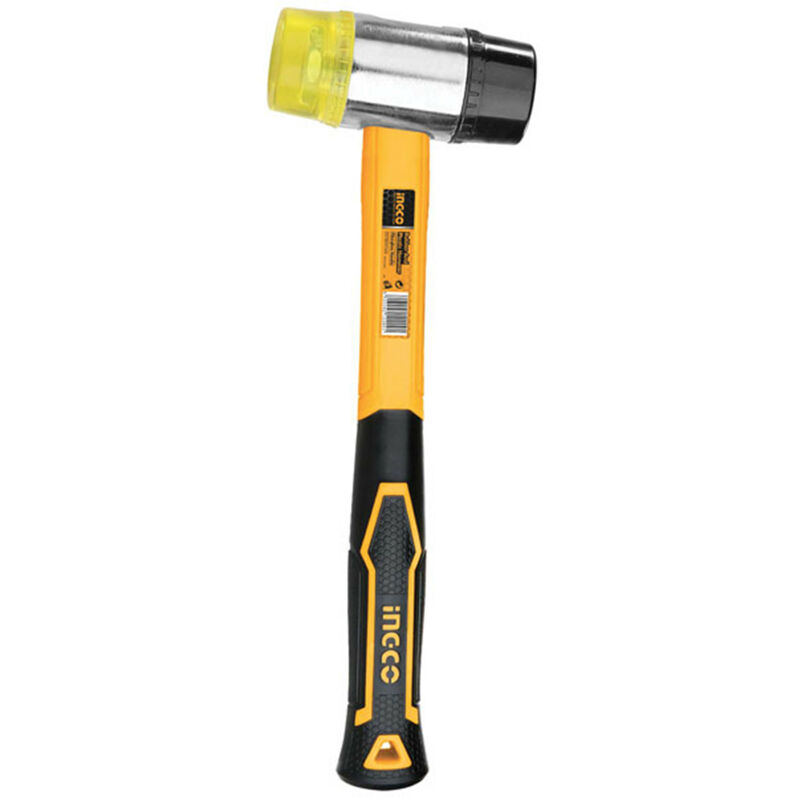 Martello mazza con testa di gomma e plastica 40MM