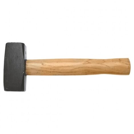 Martello top-tools 02A012 doppia faccia manico legno 1250g