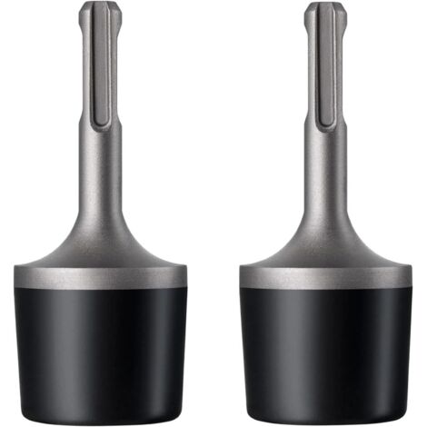 Martello vibrante in gomma da 2 pezzi con martello vibrante per radiatore, perforatore vibrante con gambo tondo per radiatori, tubi, piastrelle